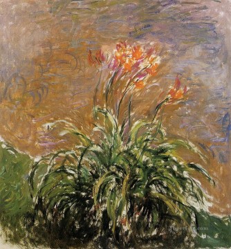  flowers - Hamerocallis Claude Monet Impressionism Flowers